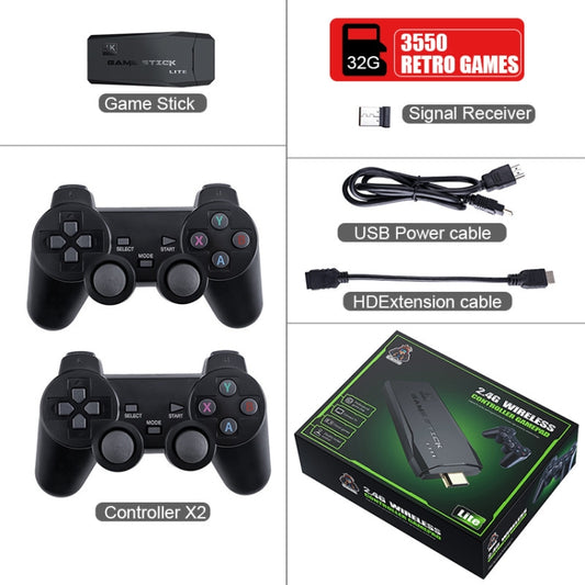 Y3 Lite Wireless Doubles HD Game Console, Product color: 32G 3000 Games by buy2fix