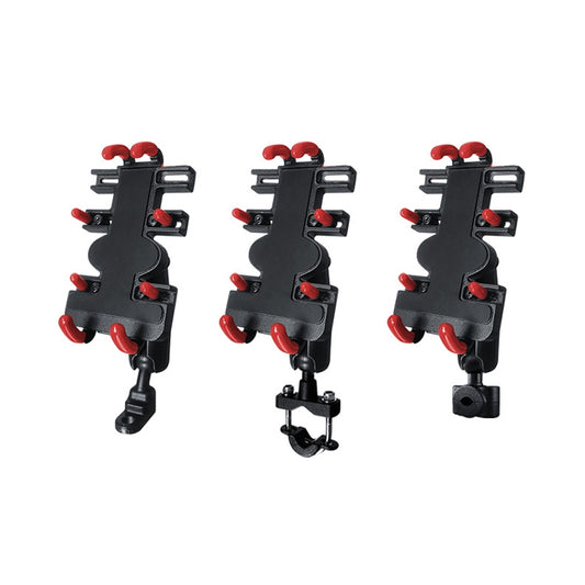 Motorcycle Metal Navigation Mobile Phone Bracket,Style: Rearview Mirror Installation (Anti-theft) by buy2fix