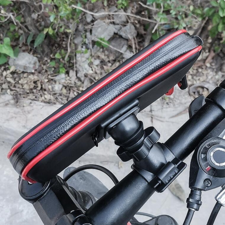 OKD Touch Screen Motorcycle Bicycle Bag Waterproof Mobile Phone Bracket Bag L(Upgrade) by buy2fix