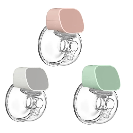 Wearable Automatic Breast Pump Massage Hands-free Invisible Wireless Large Suction Breast Pump S9 - English - Gray by buy2fix