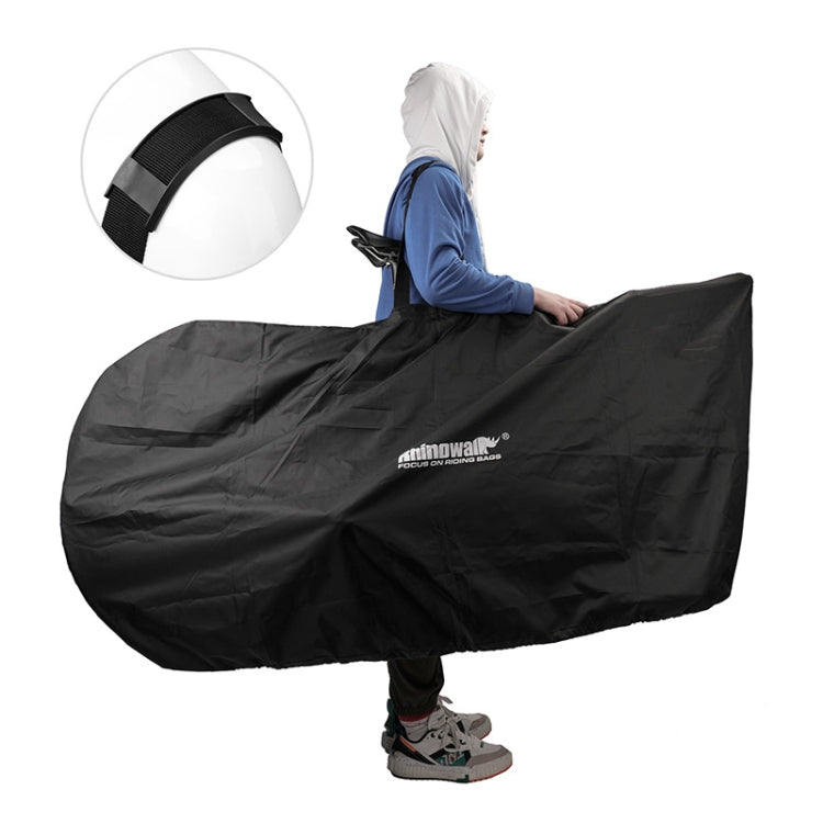 Rhinowalk RM262 26-27.5 Inch Mountain Bike Convenient Storage Bag(Black) by Rhinowalk