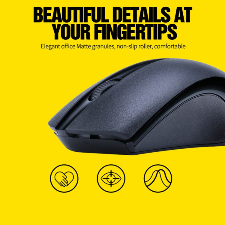 T-WOLF Q2 3-Buttons 1200 DPI 2.4GHz Wireless Mouse(White) - Wireless Mice by T-WOLF | Online Shopping UK | buy2fix