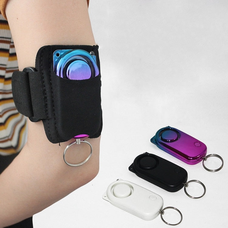 PLAPIE YY-705 120dB Outdoor Sports Runner Personal Alarm(White+Conventional Wristband) by buy2fix