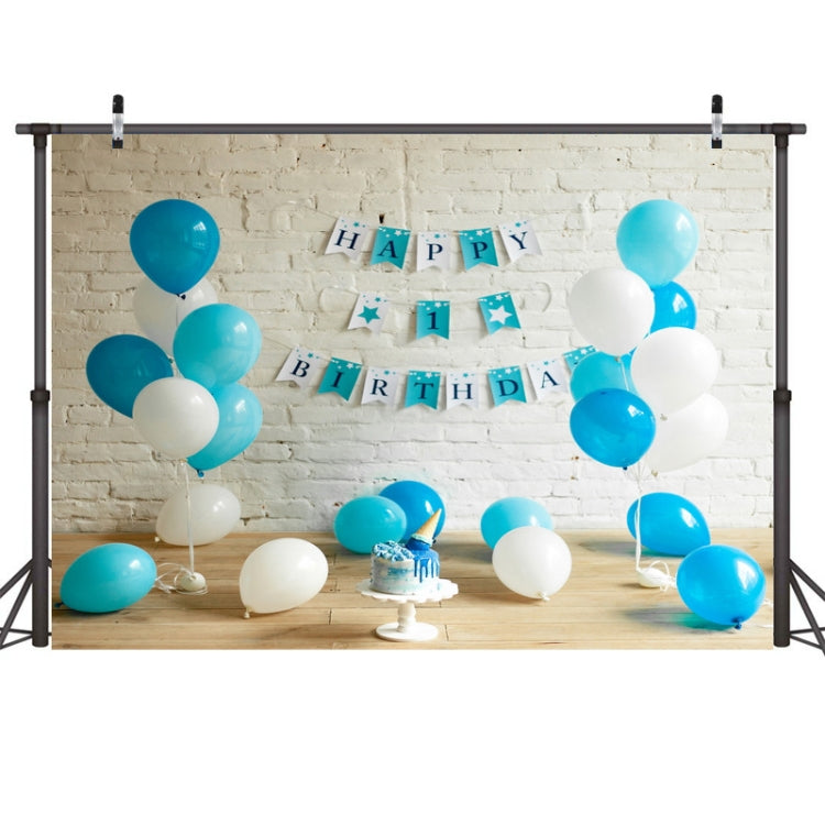 2.1m X 1.5m One Year Old Birthday Photography Background Party Decoration Hanging Cloth(578) - Birthday Party by buy2fix | Online Shopping UK | buy2fix