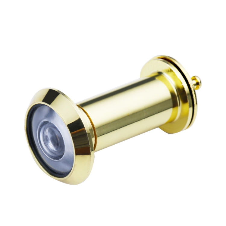 2 PCS Security Door Cat Eye HD Glass Lens 200 Degrees Wide-Angle Anti-Tiny Hotel Door Eye, Specification: 16mm Bright Gold - Other Device by buy2fix | Online Shopping UK | buy2fix