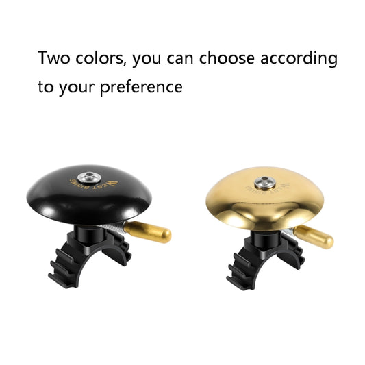 WEST BIKING P0706046B Biking Bike Bell Mountain Earth Road Dead Fly Vintage Bell(Golden) by WEST BIKING