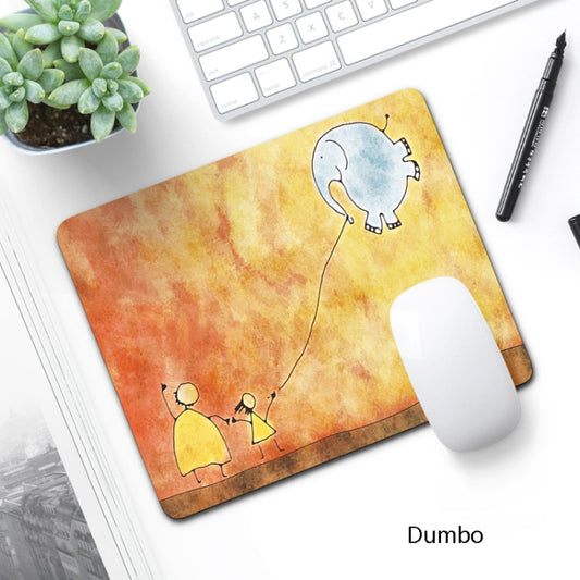 6 PCS Non-Slip Mouse Pad Thick Rubber Mouse Pad, Size: 21 X 26cm(Dumbo) by buy2fix