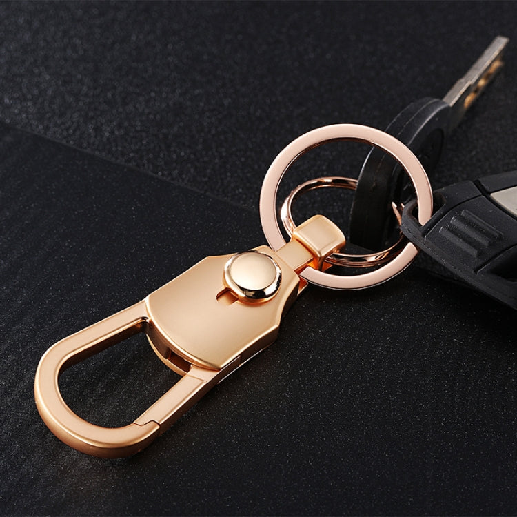 JOBON ZB-098 Car Keychain Men Waist Holding Key Pendant Ring(Golden) by JOBON