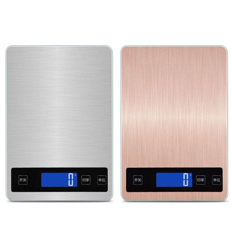 A10-1 Portable USB Kitchen Scale Household Food Baking Tea Quasi-Gram Weight Bench Scale, Specification: 5kg / 1g(White) - Kitchen Scales by buy2fix | Online Shopping UK | buy2fix