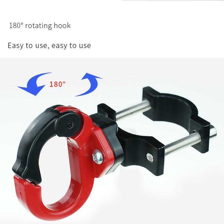 For Ninebot MAX G30 Scooter Accessories Aluminum Alloy Hook Rod Hook, Specification: Double Hook (Blue Black) - Accessories & Parts by buy2fix | Online Shopping UK | buy2fix