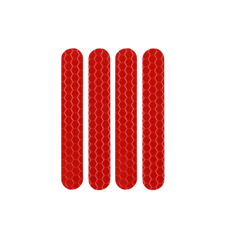 Scooter Stickers Reflective Cursor Scooter Mudguard Reflective Sticker For Ninebot Max G30 (Red) - Accessories & Parts by buy2fix | Online Shopping UK | buy2fix