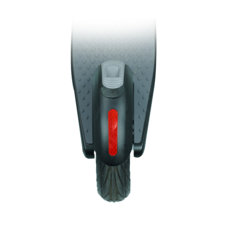 Scooter Stickers Reflective Cursor Scooter Mudguard Reflective Sticker For Ninebot Max G30 (Red) - Accessories & Parts by buy2fix | Online Shopping UK | buy2fix