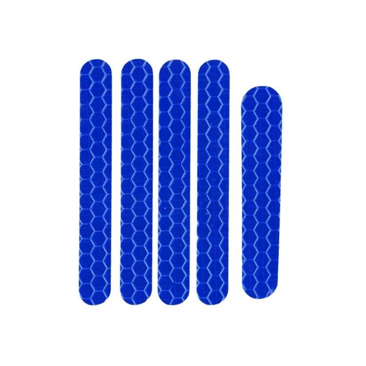Scooter Stickers Reflective Cursor Scooter Mudguard Reflective Sticker For Ninebot ES1 (Blue) - Accessories & Parts by buy2fix | Online Shopping UK | buy2fix