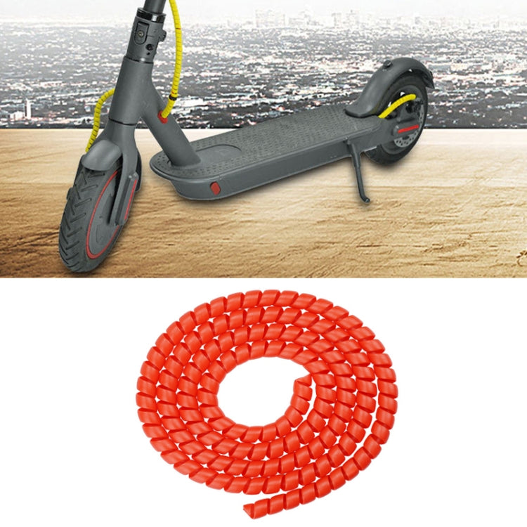 4 PCS Scooter Harness Line Pipe Change Line Pipe Winding Pipe Fittings For Xiaomi Mijia M365,Cable Length: 1m(Red) - Accessories & Parts by buy2fix | Online Shopping UK | buy2fix