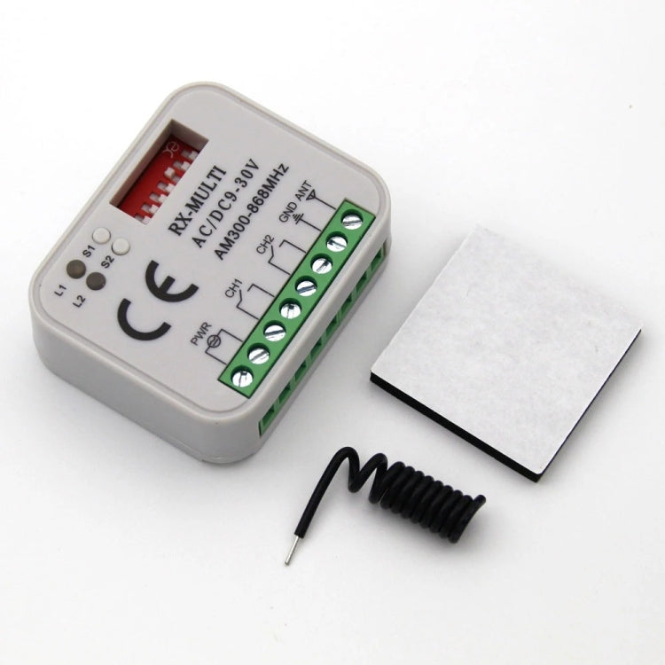 LZ-068 Garage Door Rolling Code Fixed Code Multi-Frequency Remote Control Receiver Switch by buy2fix