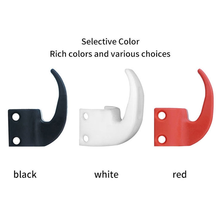Scooter Front Hook Nylon Hook Accessories For Ninebot MAX G30(White) - Accessories & Parts by buy2fix | Online Shopping UK | buy2fix
