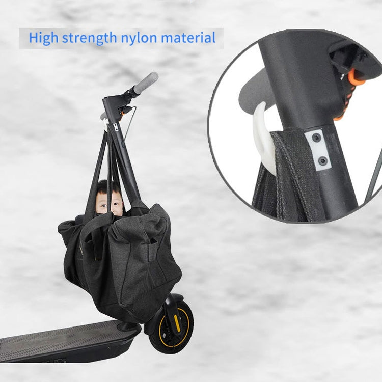 Scooter Front Hook Nylon Hook Accessories For Ninebot MAX G30(Black) - Accessories & Parts by buy2fix | Online Shopping UK | buy2fix