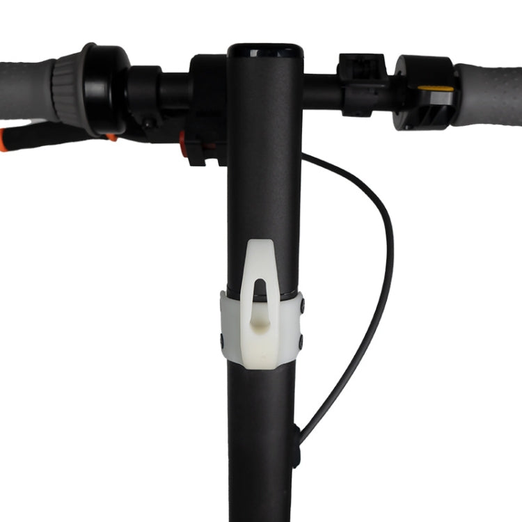 Scooter Front Hook Nylon Hook Accessories For Ninebot MAX G30(White) - Accessories & Parts by buy2fix | Online Shopping UK | buy2fix