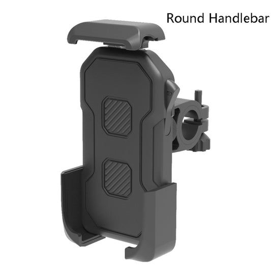 HW-68 Motorcycle Bicycle Navigation Mobile Phone Bracket, Style: Round Handlebar by buy2fix