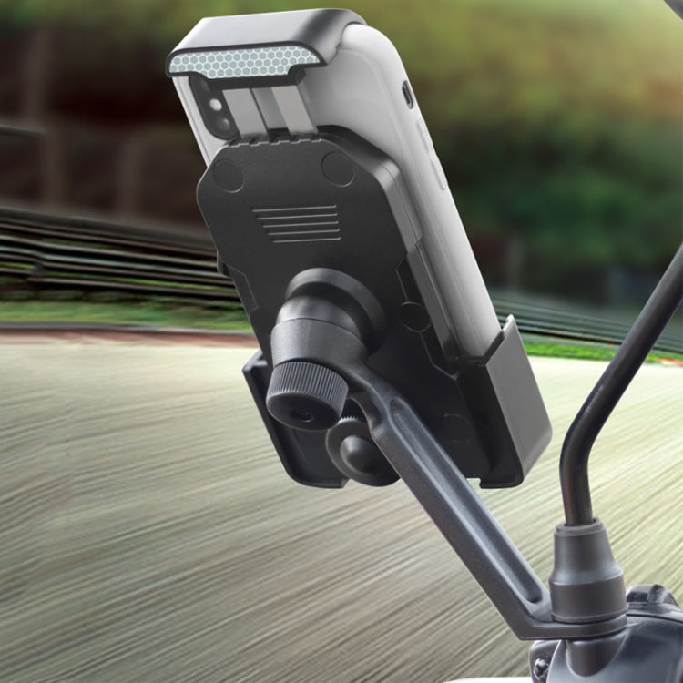 HW-68 Motorcycle Bicycle Navigation Mobile Phone Bracket, Style: Rearview Mirror by buy2fix