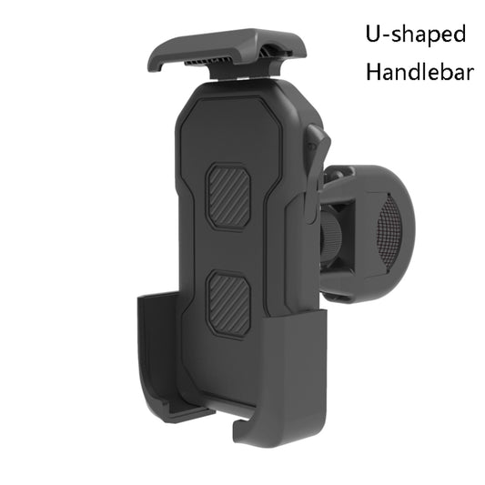 HW-68 Motorcycle Bicycle Navigation Mobile Phone Bracket, Style: U-shaped Handlebar by buy2fix