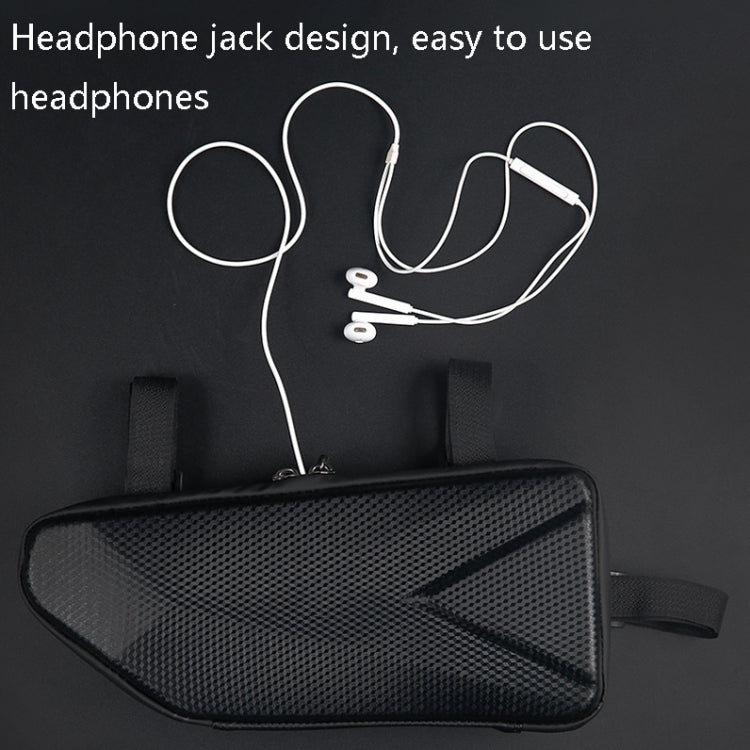 BW4 Bicycle Triangle Bag EVA Hard Shell Bag(Black) by buy2fix