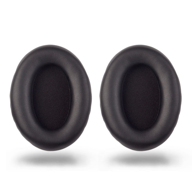 2 PCS Headset Comfortable Sponge Cover For Sony WH-1000xm2/xm3/xm4, Colour: (1000X / 1000XM2)Black Protein With Card Buckle - Earmuff & Pad by buy2fix | Online Shopping UK | buy2fix