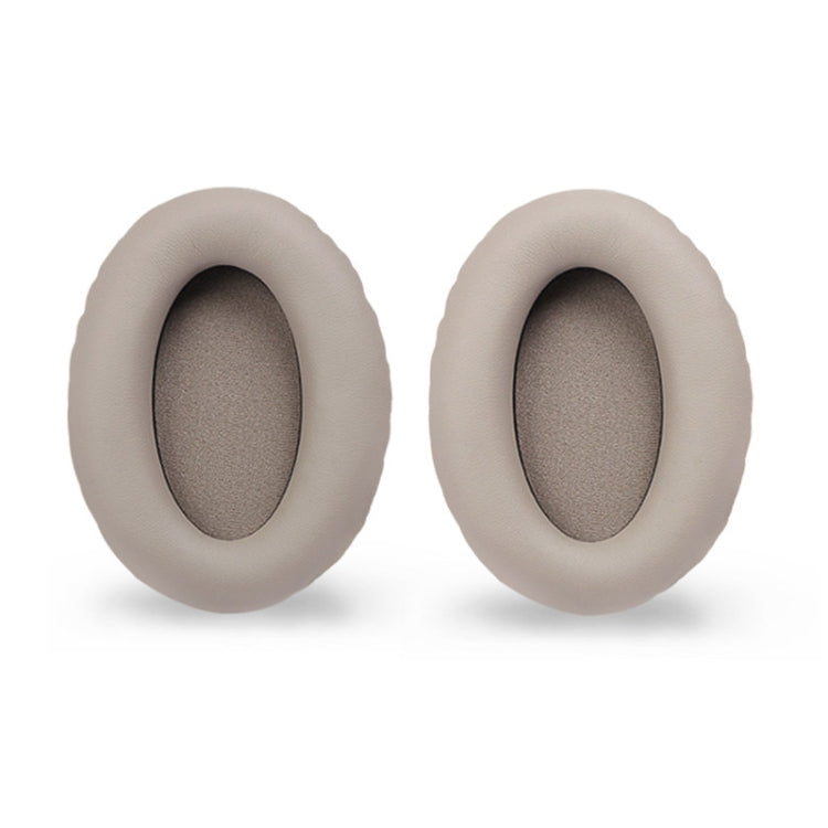 2 PCS Headset Comfortable Sponge Cover For Sony WH-1000xm2/xm3/xm4, Colour: (1000XM3)Champagne Gold Protein With Card Buckle - Earmuff & Pad by buy2fix | Online Shopping UK | buy2fix