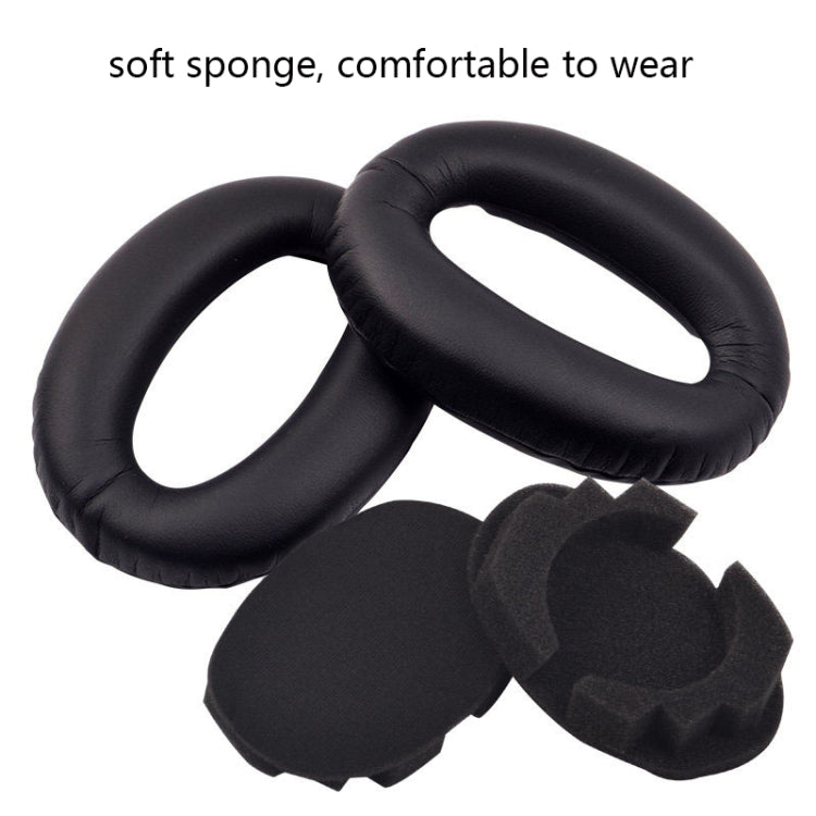 2 PCS Headset Comfortable Sponge Cover For Sony WH-1000xm2/xm3/xm4, Colour: (1000XM3)Champagne Gold Protein With Card Buckle - Earmuff & Pad by buy2fix | Online Shopping UK | buy2fix