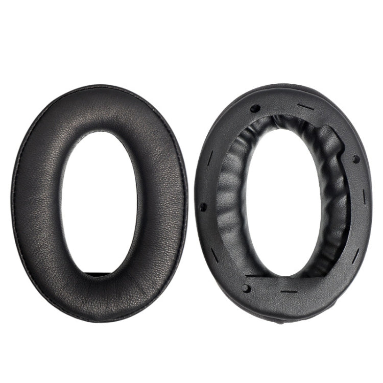 2 PCS Headset Comfortable Sponge Cover For Sony WH-1000xm2/xm3/xm4, Colour: (1000XM4)Black Lambskin - Earmuff & Pad by buy2fix | Online Shopping UK | buy2fix