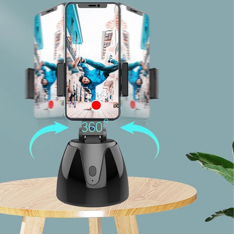 360-Degree Smart Follow-Up Selfie Live Video Recording Tripod Heads Charging Tripod Heads - Handheld Gimbals by buy2fix | Online Shopping UK | buy2fix