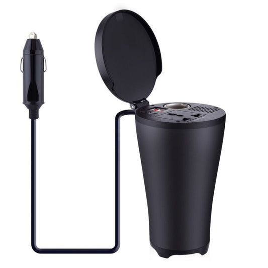 150W 12V To 220V Car Inverter Dual USB 2.1A Power Converter Booster - by buy2fix | Online Shopping UK | buy2fix