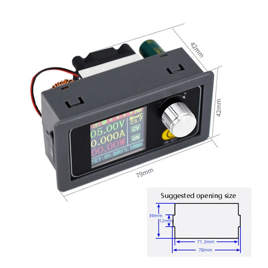 SK3580 Colorful Screen DC 6.0-36V to 0.6-36V 5A Step Down Stabilized Power Supply Constant Voltage Current Buck Power Converter Power Supply Adjustable Module - Current & Voltage Tester by buy2fix | Online Shopping UK | buy2fix