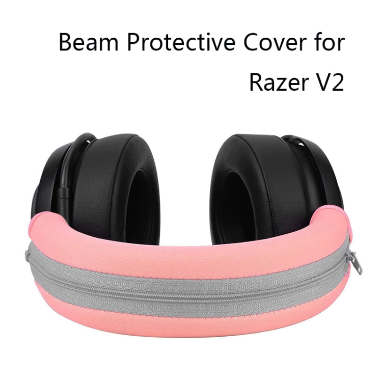 2 PCS Headset Sponge Case For Razer BlackShark V2/V2X/V2SE, Colour: Head Beam Protective Cover(Black) - Earmuff & Pad by buy2fix | Online Shopping UK | buy2fix