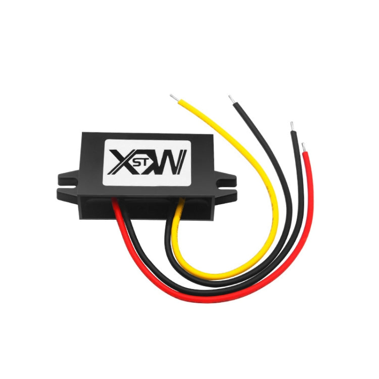 XWST DC 12/24V To 5V Converter Step-Down Vehicle Power Module, Specification: 12V To 5V 1A Small Rubber Shell - by buy2fix | Online Shopping UK | buy2fix