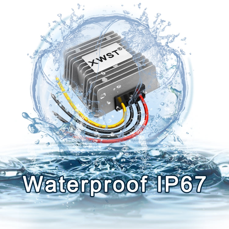 XWST DC 12/24V To 5V Converter Step-Down Vehicle Power Module, Specification: 12V To 5V 1A Small Rubber Shell - by buy2fix | Online Shopping UK | buy2fix