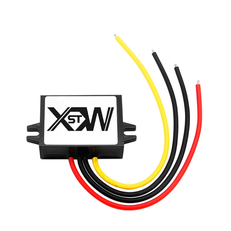 XWST DC 12/24V To 5V Converter Step-Down Vehicle Power Module, Specification: 12/24V To 5V 10A Medium Rubber Shell - by buy2fix | Online Shopping UK | buy2fix