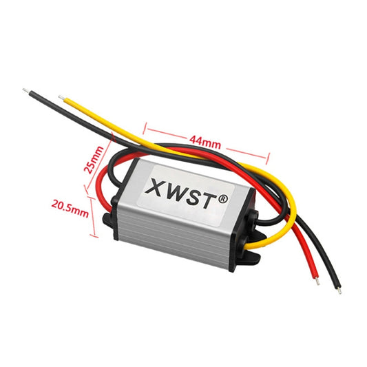 XWST DC 12/24V To 5V Converter Step-Down Vehicle Power Module, Specification: 12V To 5V 6A Small Aluminum Shell by buy2fix