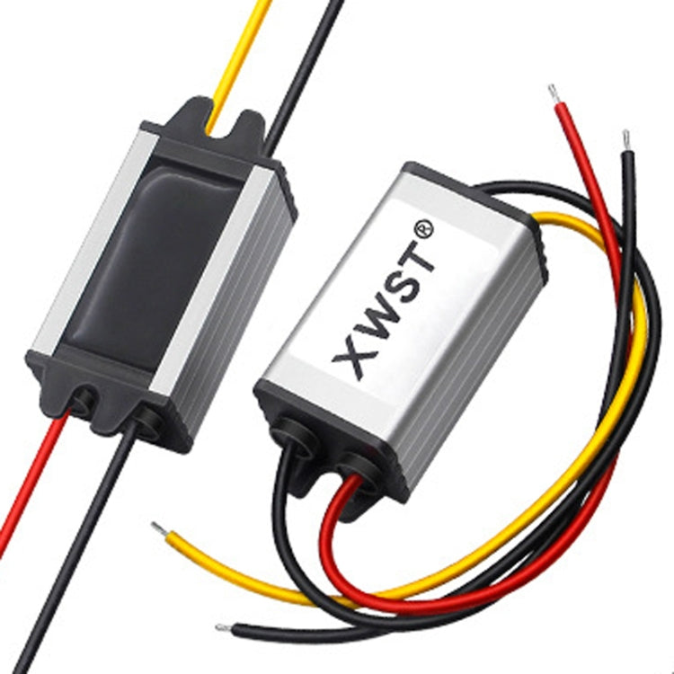 XWST DC 12/24V To 5V Converter Step-Down Vehicle Power Module, Specification: 12/24V To 5V 1A Small Aluminum Shell - by buy2fix | Online Shopping UK | buy2fix