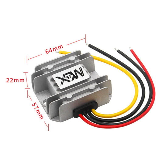XWST DC 12/24V To 5V Converter Step-Down Vehicle Power Module, Specification: 12/24V To 5V 10A Medium Aluminum Shell - by buy2fix | Online Shopping UK | buy2fix