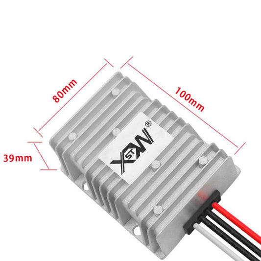 XWST DC 12/24V To 5V Converter Step-Down Vehicle Power Module, Specification: 12/24V To 5V 40A Extra Large Aluminum Shell - by buy2fix | Online Shopping UK | buy2fix