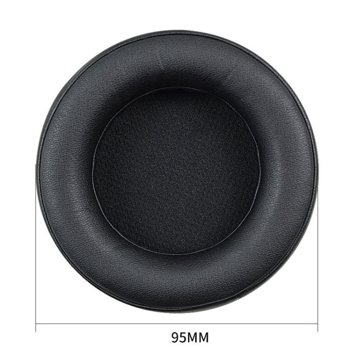 2 PCS Headset Sponge Cover Earmuffs For Virtuoso RGB Wireless SE(Black Protein Skin) - Earmuff & Pad by buy2fix | Online Shopping UK | buy2fix