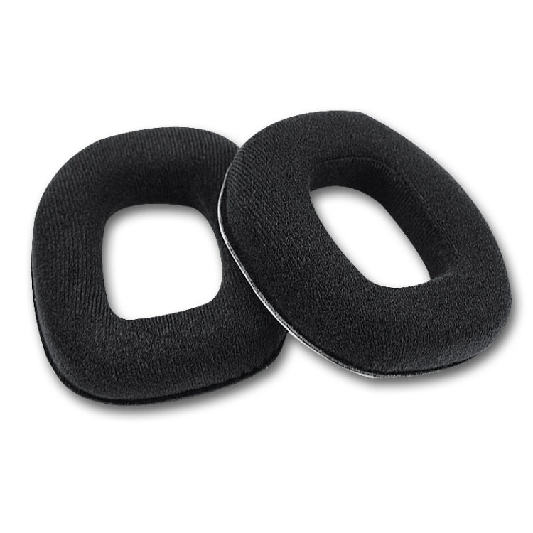 2 PCS Gaming Headset Sponge Protective Case Flannel Earmuffs for Logitech A40 - Earmuff & Pad by buy2fix | Online Shopping UK | buy2fix