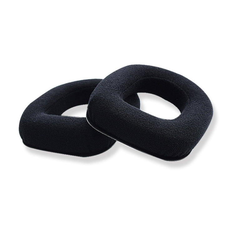 2 PCS Gaming Headset Sponge Protective Case Flannel Earmuffs for Logitech A50 - Earmuff & Pad by buy2fix | Online Shopping UK | buy2fix