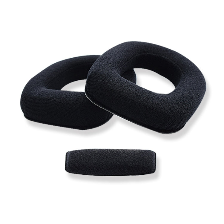 2 PCS Gaming Headset Sponge Protective Case Flannel Head Beam for Logitech A50 - Earmuff & Pad by buy2fix | Online Shopping UK | buy2fix