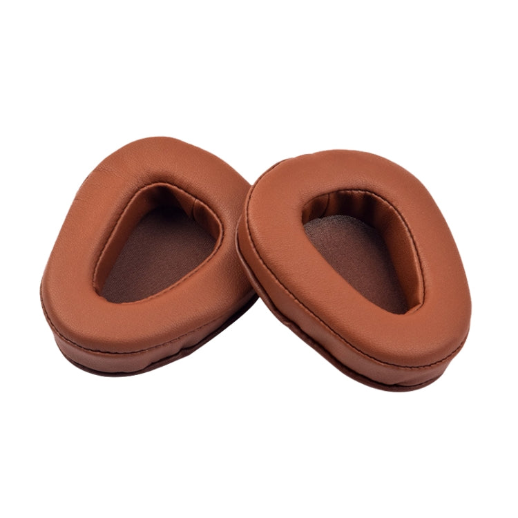 1 Pairs Headphone Sponge Leather Earmuffs For Skullcandy Aviator 2(Brown) - Earmuff & Pad by buy2fix | Online Shopping UK | buy2fix