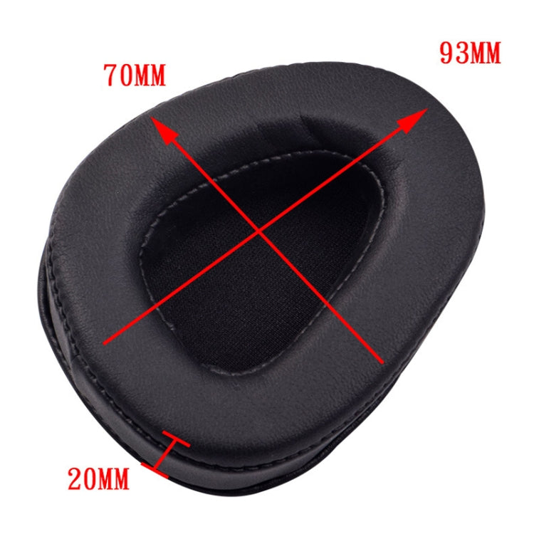 1 Pairs Headphone Sponge Leather Earmuffs For Skullcandy Aviator 2(Brown) - Earmuff & Pad by buy2fix | Online Shopping UK | buy2fix