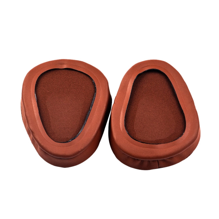 1 Pairs Headphone Sponge Leather Earmuffs For Skullcandy Aviator 2(Brown) - Earmuff & Pad by buy2fix | Online Shopping UK | buy2fix