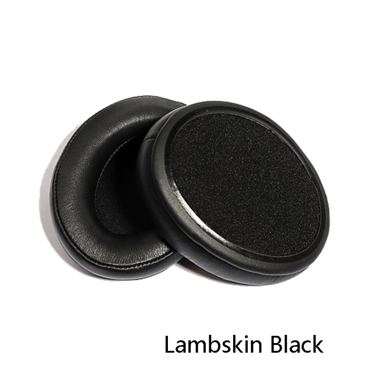 2 PCS Headset Sponge Cover Ear Pad Leather Case For Kingston Cloud Silver II, Colour: Lambskin Black - Earmuff & Pad by buy2fix | Online Shopping UK | buy2fix