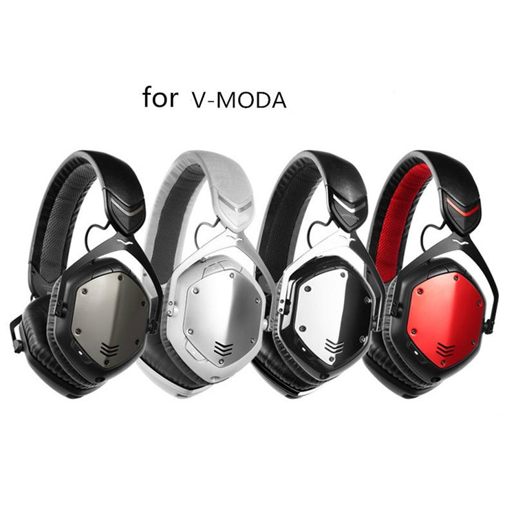 2 PCS Suitable for V-Moda LP/M100/LP2 Headest Sponge Cover Earmuffs, Colour: Black Black Net - Earmuff & Pad by buy2fix | Online Shopping UK | buy2fix